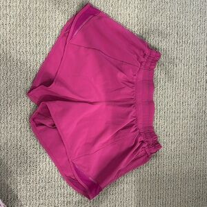 Lululemon - Hotty Hot 6 Tall Hot Pink Shorts